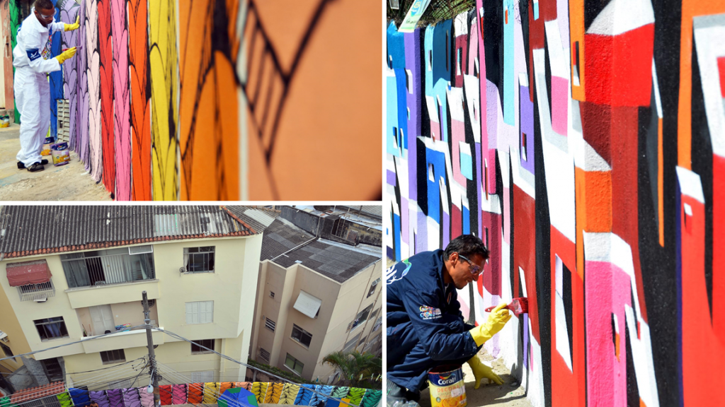 O Brasil está ganhando novas cores.