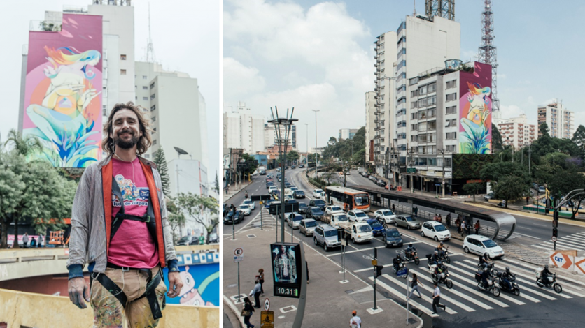 O Brasil está ganhando novas cores.
