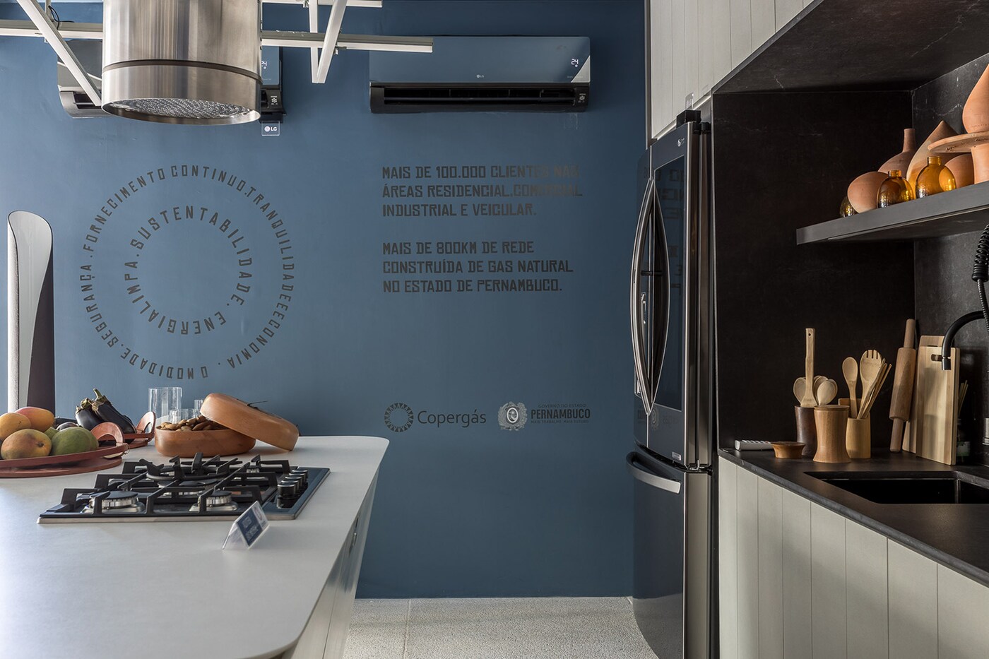 Segunda imagem do Copergás Gourmet por Adriana Porto e Luciana Neves .