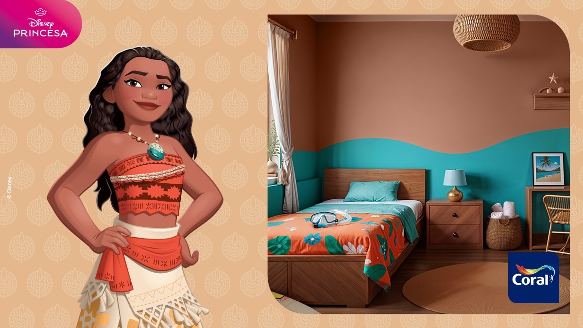 Moana Coral Inspiracao