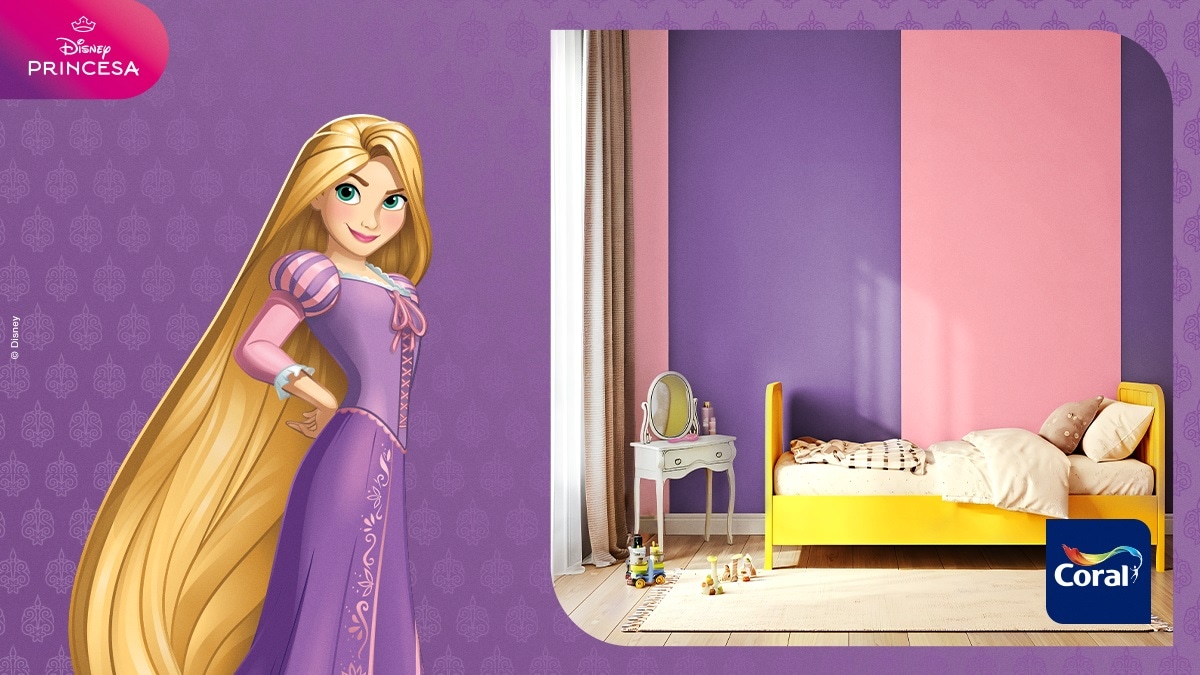 Rapunzel Coral Inspiracao