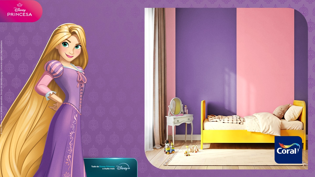 Rapunzel Coral Inspiracao