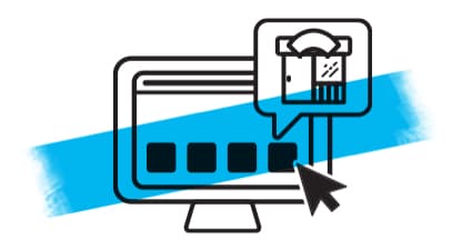 Para lojistas o incentivo à vendas on-line através do site. 