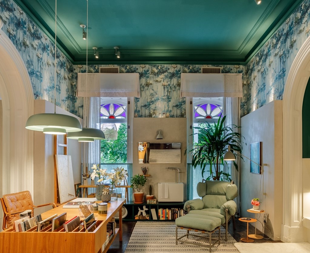 Recanto Home Office, de Adriana Esteves, para CASACOR Rio de Janeiro