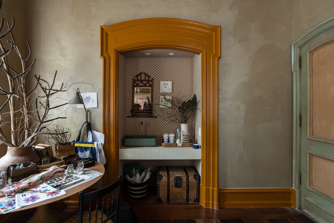 Estúdio da Designer, de Camilla Bortolini e Priscilla Dias, para CASACOR Rio de Janeiro