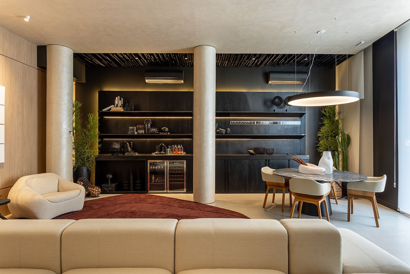 Espaço Home Copergas, de Ana Cristina Cunha, para CASACOR Pernambuco 