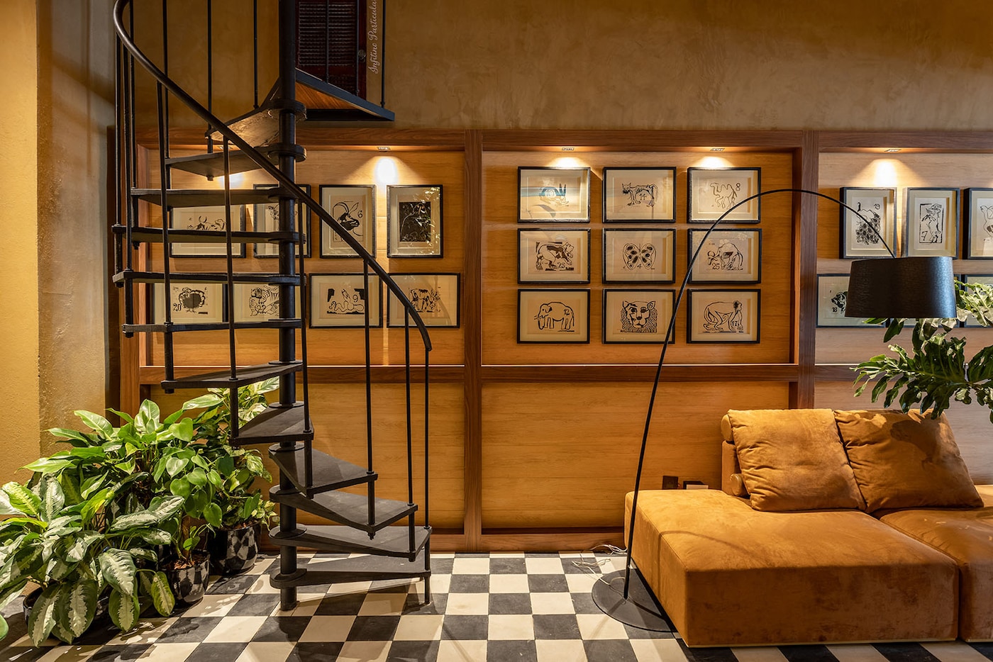 Sala Prosa, de Cecília Lemos, para CASACOR Pernambuco