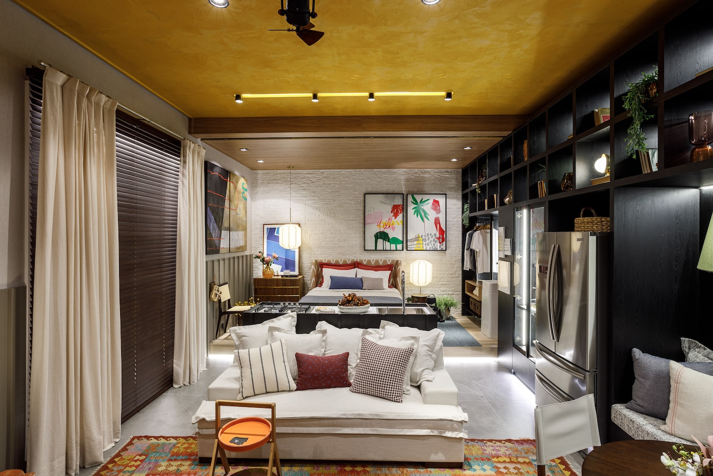 Apê Paulista, de Weiss Arqutetura, para CASACOR São Paulo