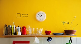 Ideias para deixar a cozinha mais vibrante com tons de vermelho e amarelo