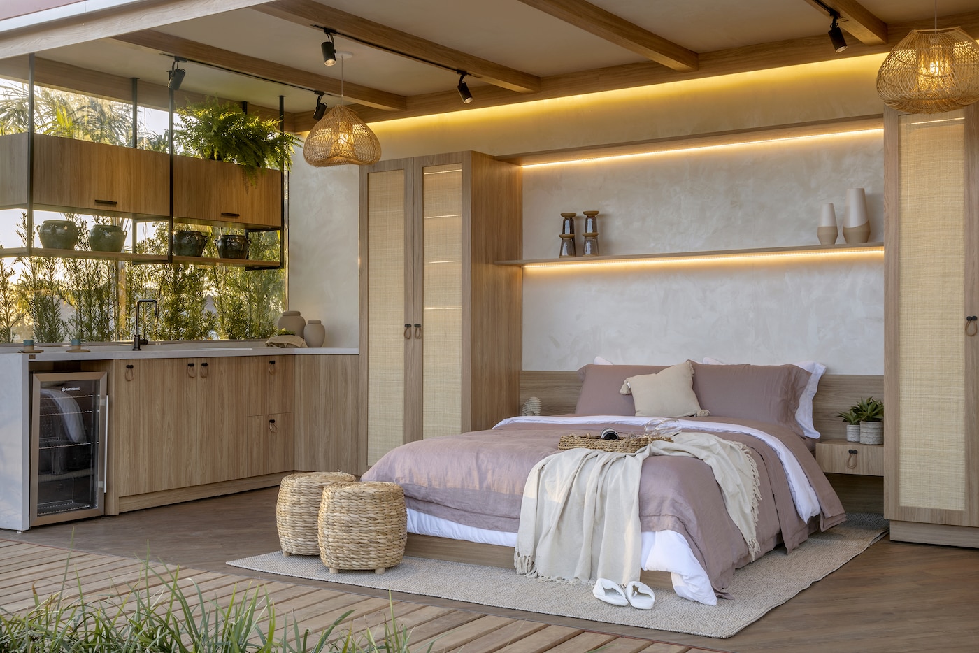 Bangalô Madeicom, de Primia House Arquitetura, para Janelas CASACOR Tocantins