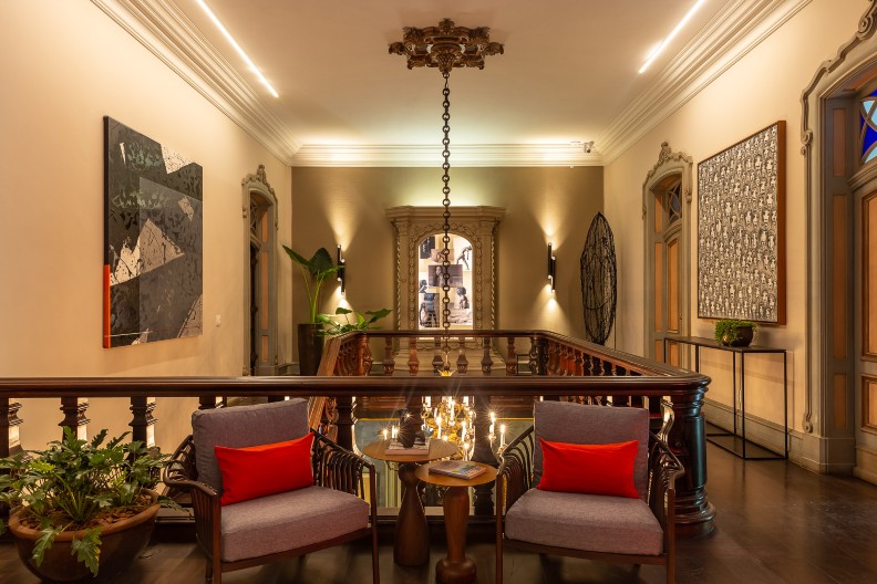 Home Office de Caco Borges e Carolina Haubrich em CASACOR Rio de Janeiro