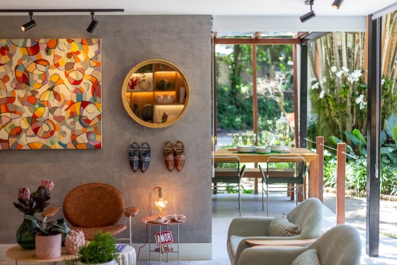 Sala da Loja da Casa, por Ana Cano, em CASACOR Rio de Janeiro