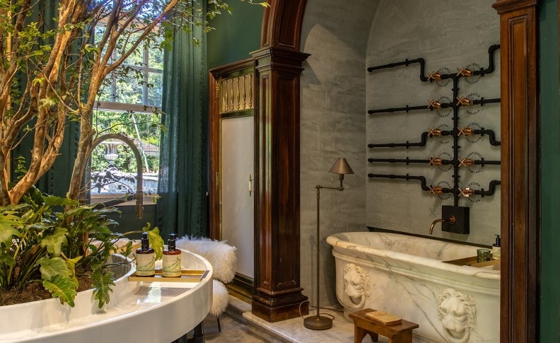 Sala de Banho de Ouriço Arquitetura em CASACOR Rio de Janeiro