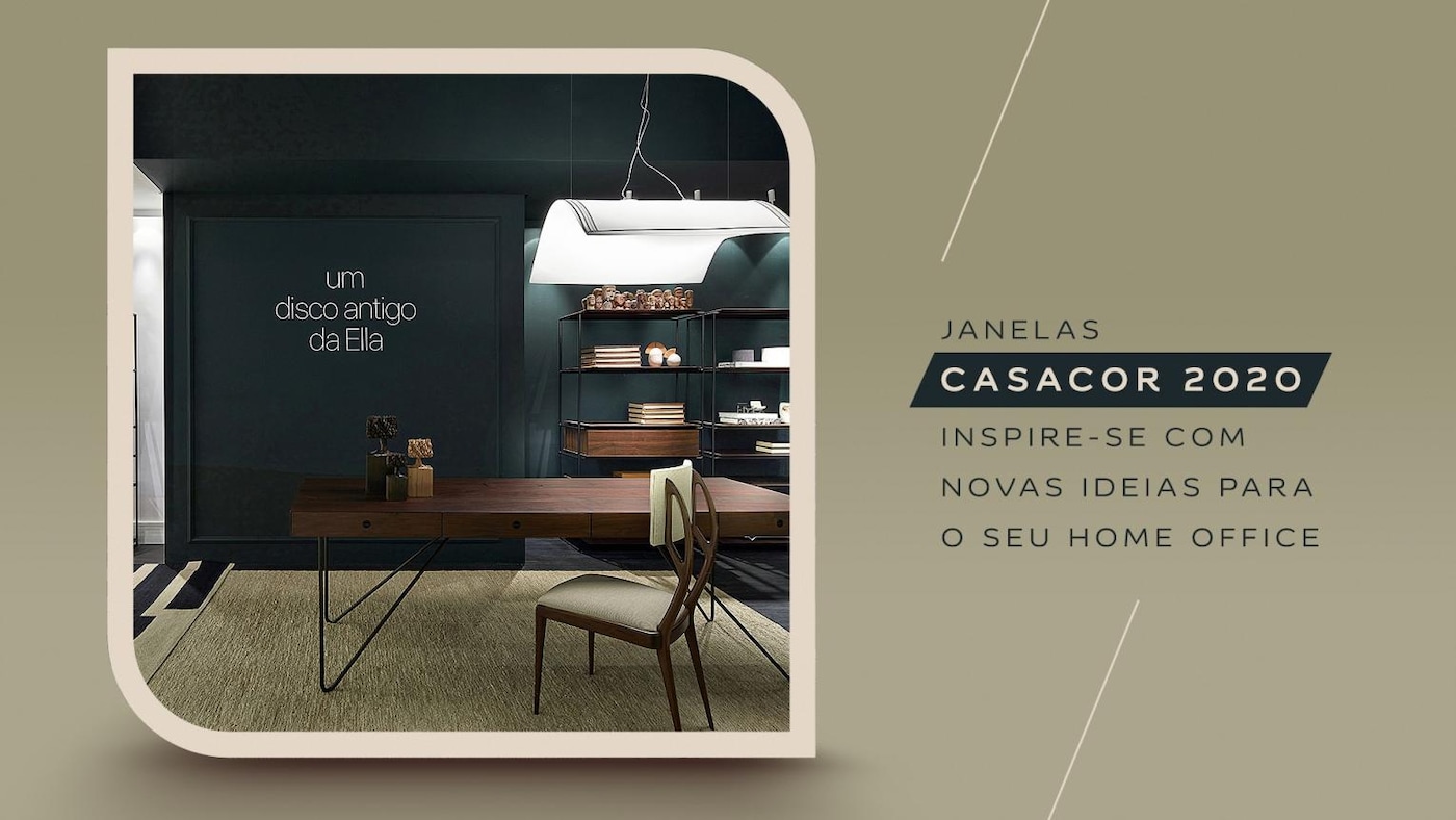 Banner de capa Coral janelas casacor 2020 inspire-se com novas ideias para o seu Home-Office.