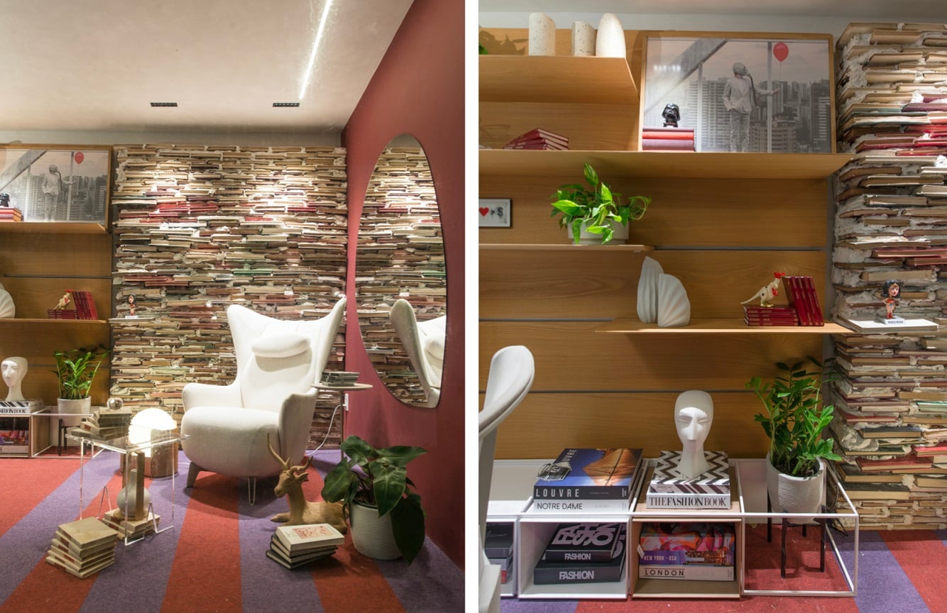 Ambiente decorado com paredes Tintas Coral casacor 2020 Ceará