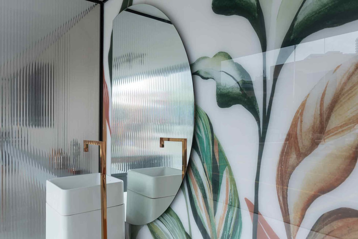 Banheiro decorado com tintas Coral casacor 2020 Espírito Santo.