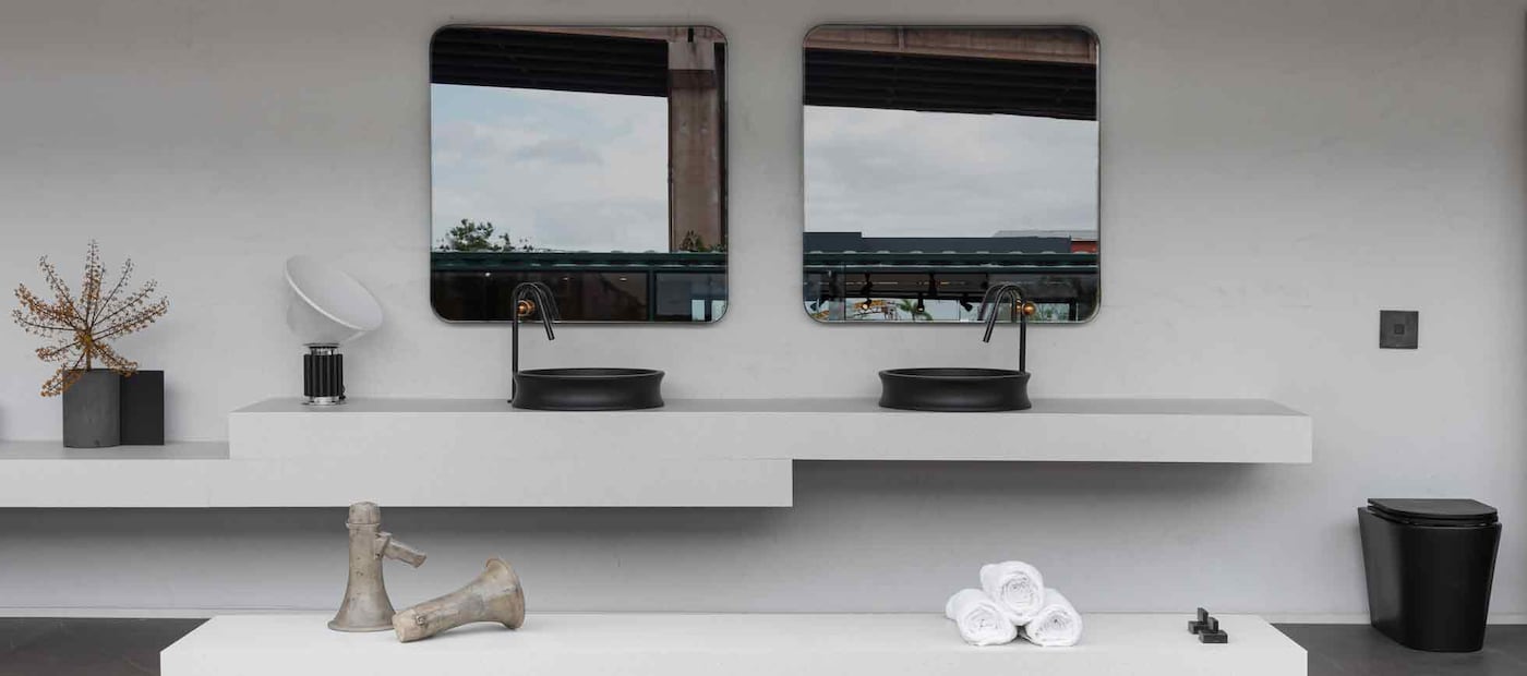 Banheiro decorado com tintas Coral casacor 2020 Espírito Santo.