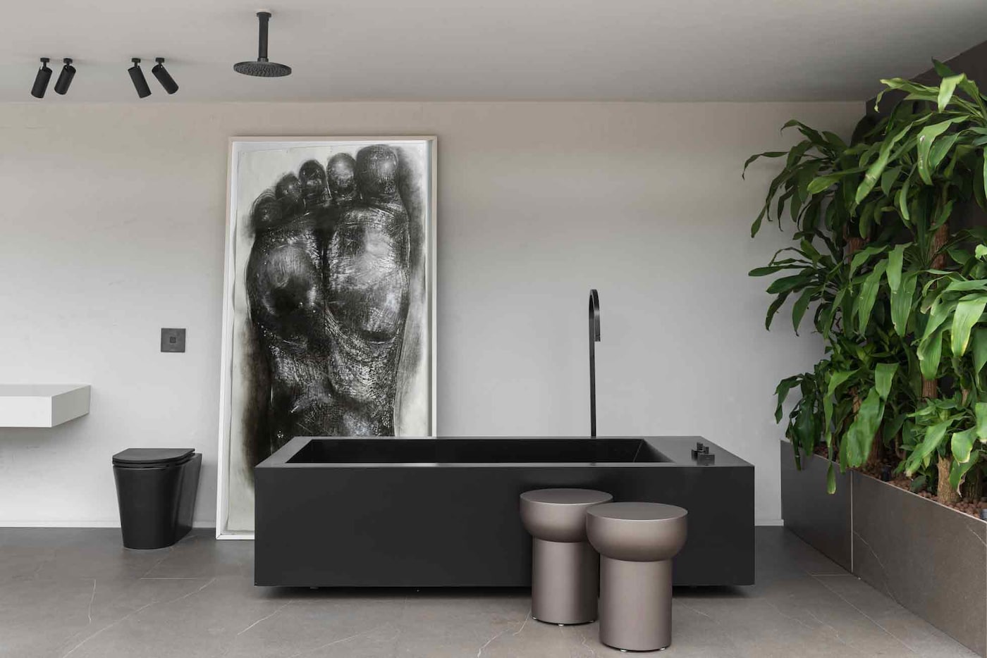 Banheiro decorado com tintas Coral casacor 2020 Espírito Santo.