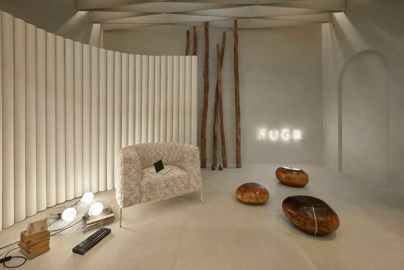 Ambiente decorado com paredes Tintas Coral casacor 2020 Minas Gerais.