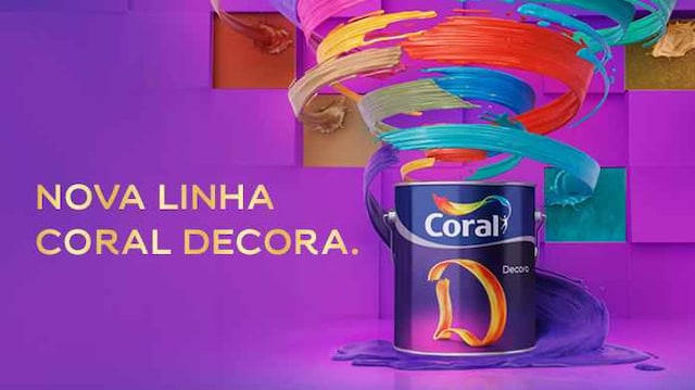 Banner Nova Linha Coral Decora.