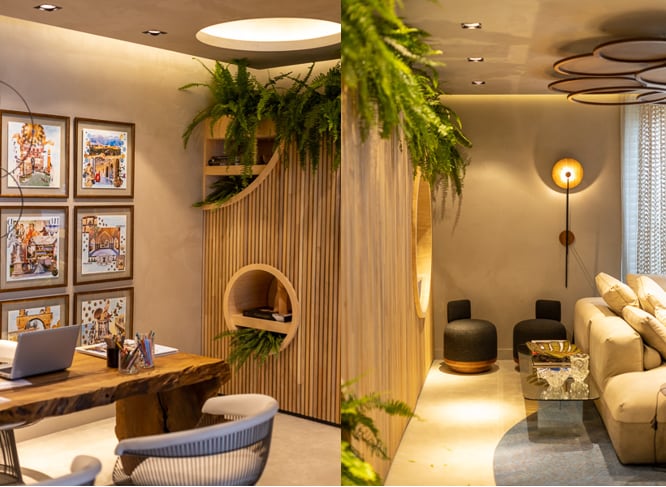 Sala Íntima da Arquiteta, por Anna Maya para CASACOR Santa Catarina