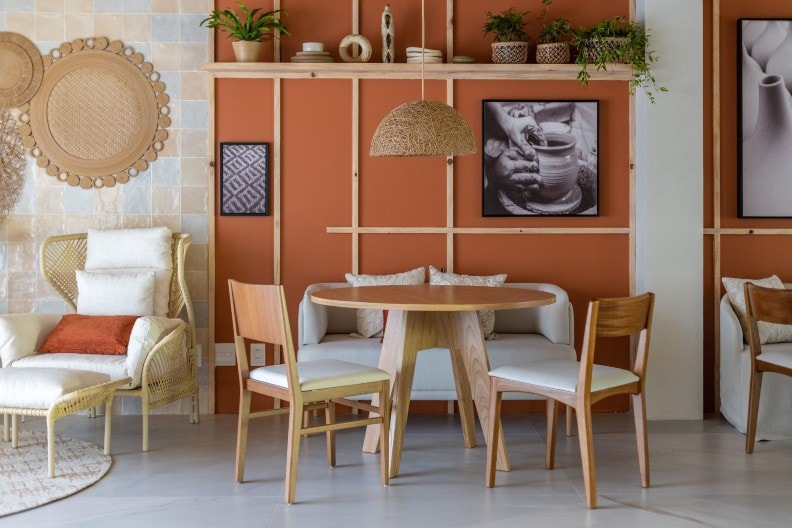 Restaurante Espaço Plural, de Beto Gebara e Marila Filártiga para CASACOR Santa Catarina