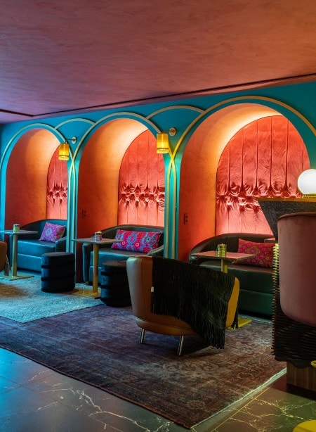 Wine Bar Pra lá de Marrakech, de Alessandra Casagrande para a CASACOR Santa Catarina