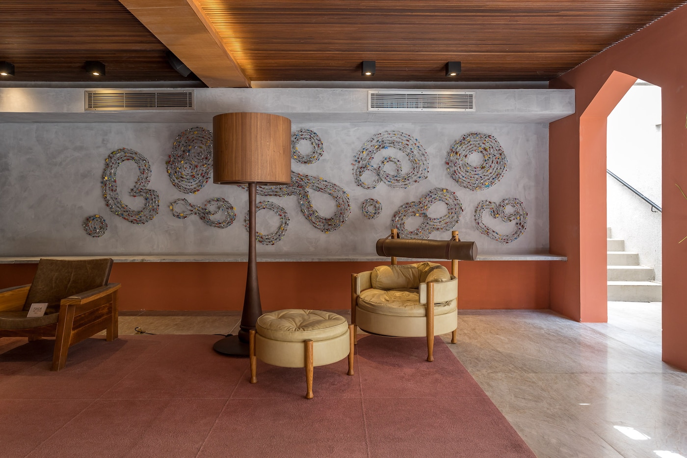 Coral. A tinta oficial CASACOR Bahia | Lounge do Empreendedor por Sidney Quintela