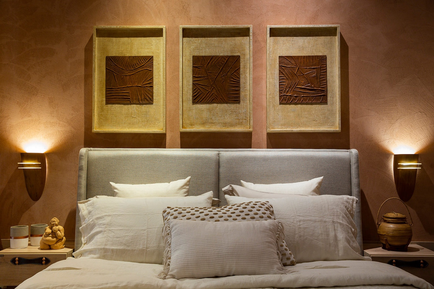 Coral. A tinta oficial CASACOR Bahia | Quarta Imagem do Estúdio Melhor de Nós por Juliane Vargas 