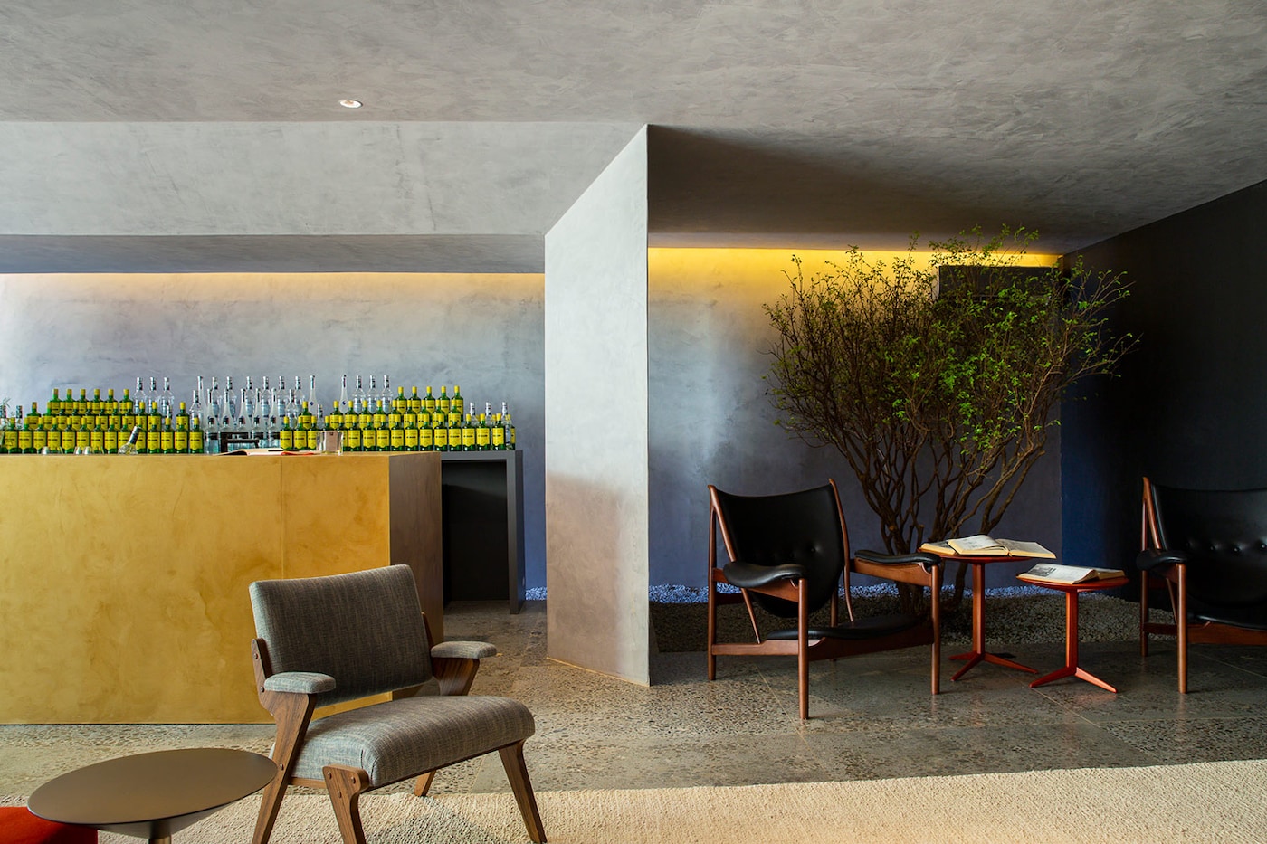 Coral. A tinta oficial CASACOR Bahia | Quarta Imagem do Lounge Metrópoles por Karla Amaral 