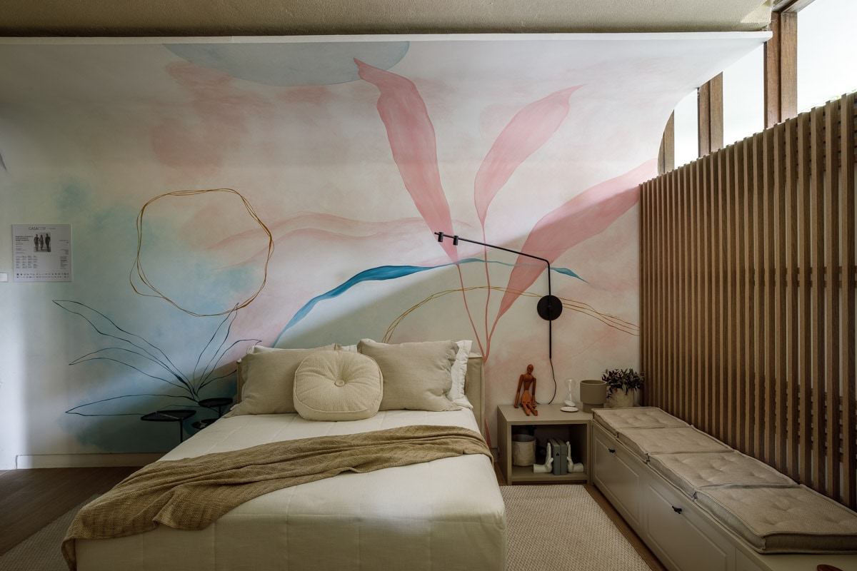 Suíte da Liz, de René Parente e Lagus Arquitetura, para CASACOR Ceará