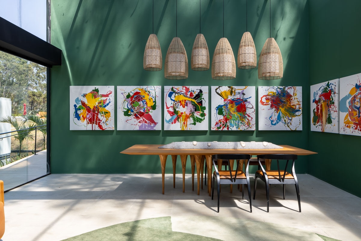 Sala de Jantar da Casa Voktum, de Bárbara Nobre, para CASACOR Minas Gerais