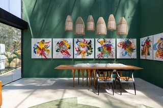 Salas de Jantar coloridas 