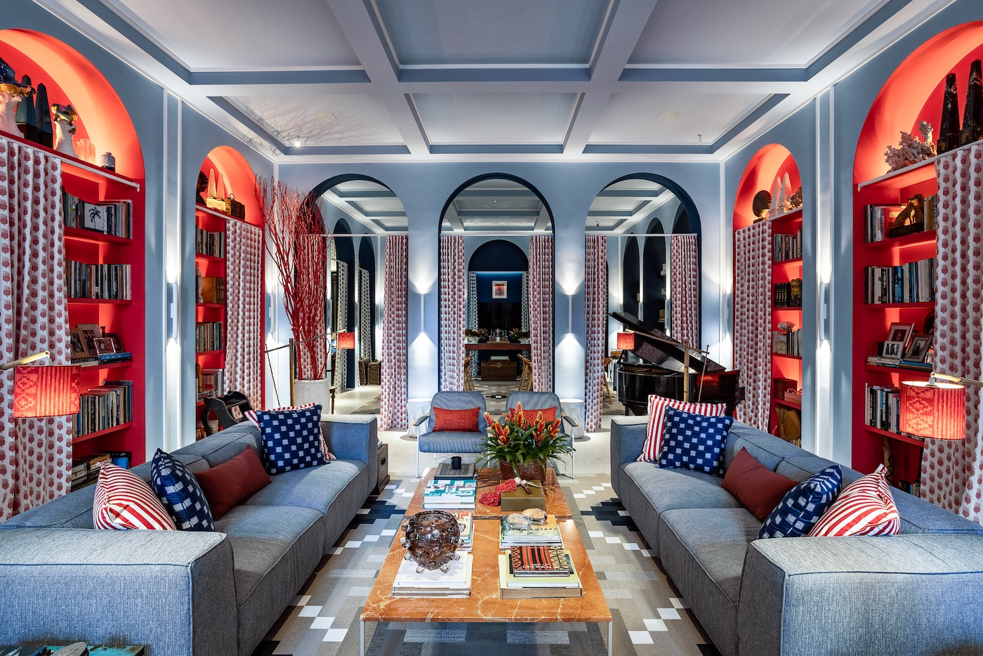 Espaço Coral, de Marcelo Salum, para CASACOR São Paulo