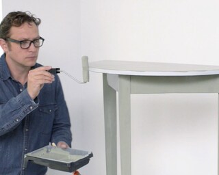 Gewusst wie... Holztisch streichen