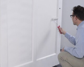 Gewusst wie... Tür streichen