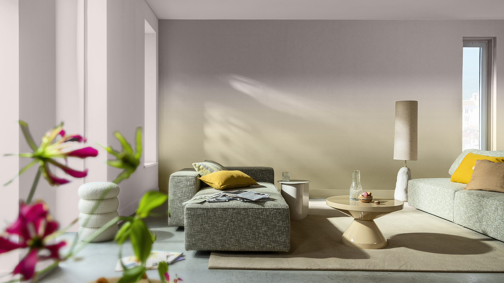 Paint Colour Flow Wall | Colour of the Year 2024 | Dulux
