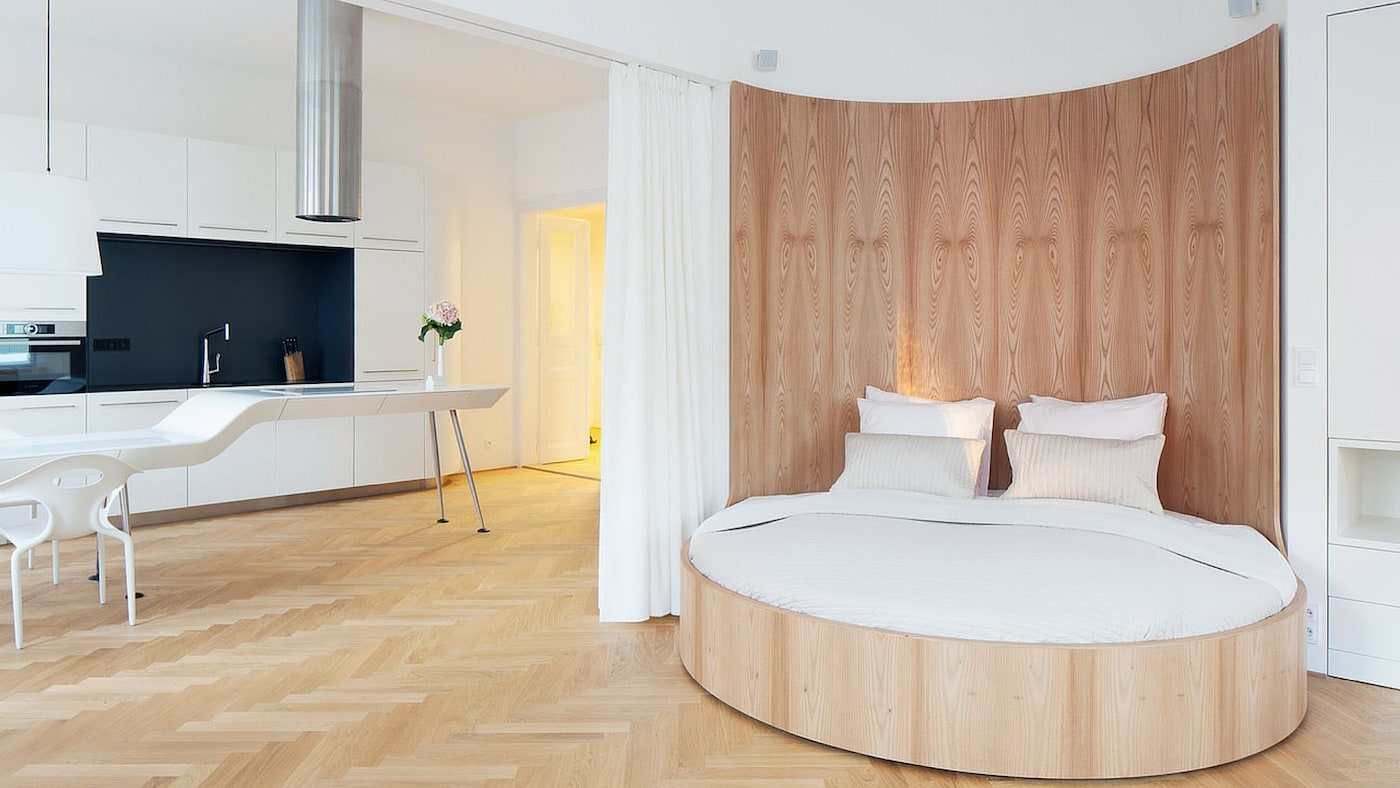 V kategorii Soukromý interiér – rekonstrukce získal první místo byt v Kafkově ulici.
Autor a přihlašovatel: MgA. Jerry Koza, MgA. Adam Jirkal, Atelier SAD
