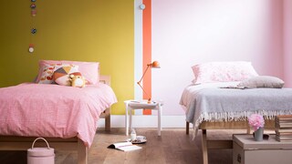 4 Möglichkeiten, Streifen im Kinderzimmer zu streichen