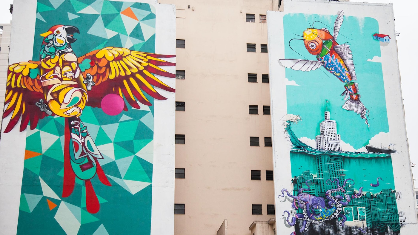 Renovating one of the most rundown neighbourhoods of São Paulo, Brazil.