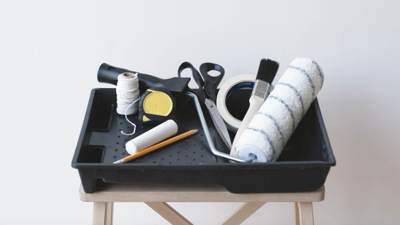 Simple kit you’ll need to paint a blurred line