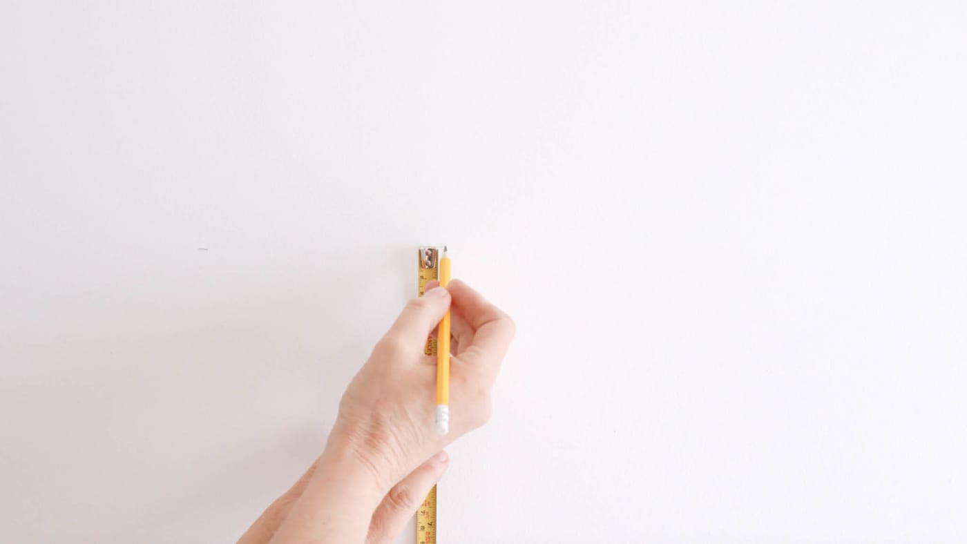 Mark two lines of dashes to start creating your blurred line