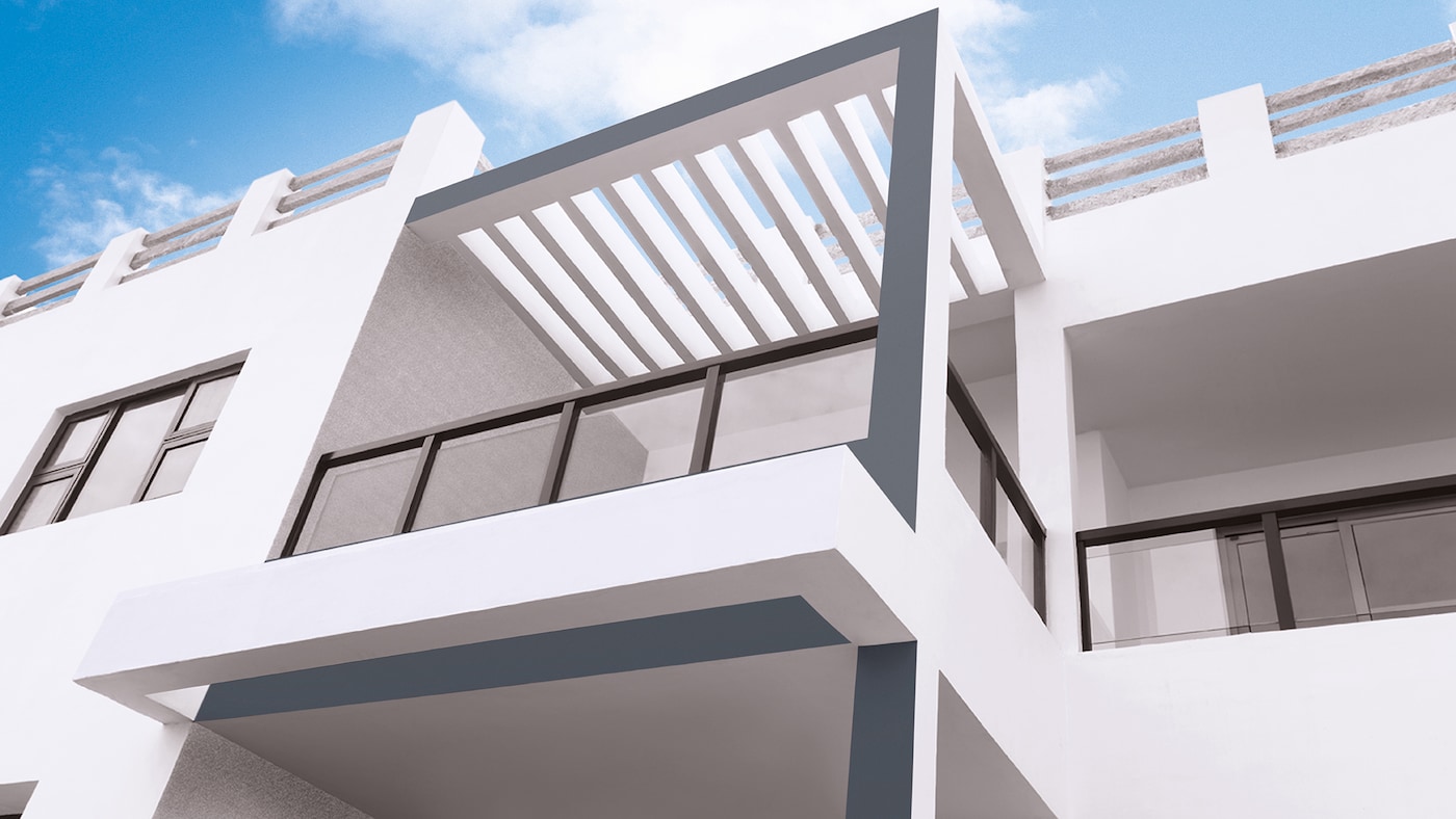 Our exterior paint range prevents flaking in any climate, whether hot or cold.