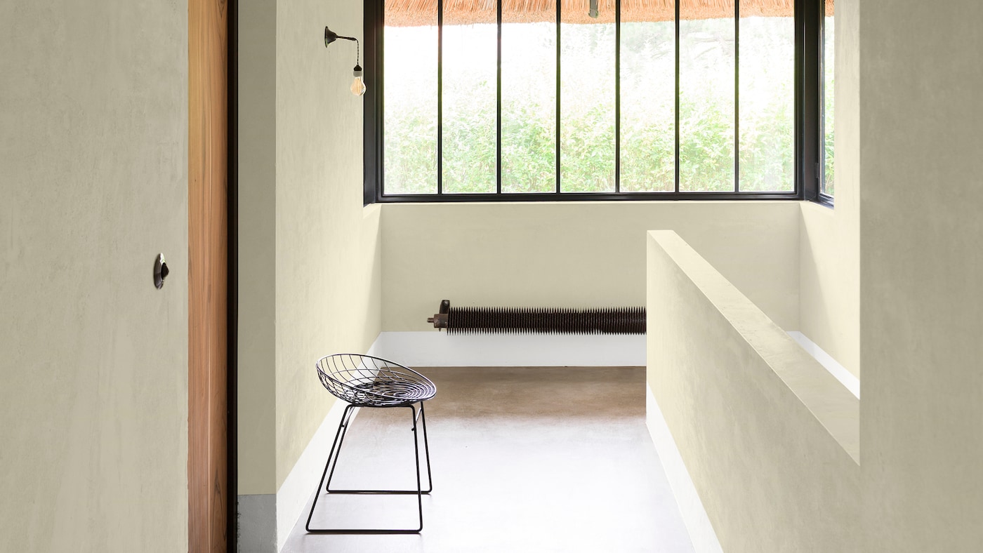 Transform the entrance to your home from bland to striking with a sophisticated palette of warm neutral shades.