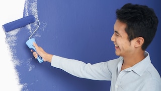 Give fading walls a designer-style makeover just by using colour