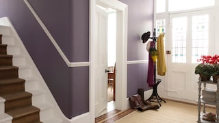 Harness rich plum for classical elegance