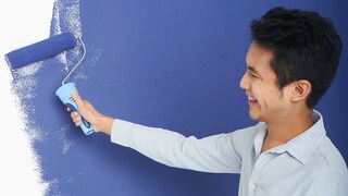 運用色彩替褪色的牆壁改造新風格