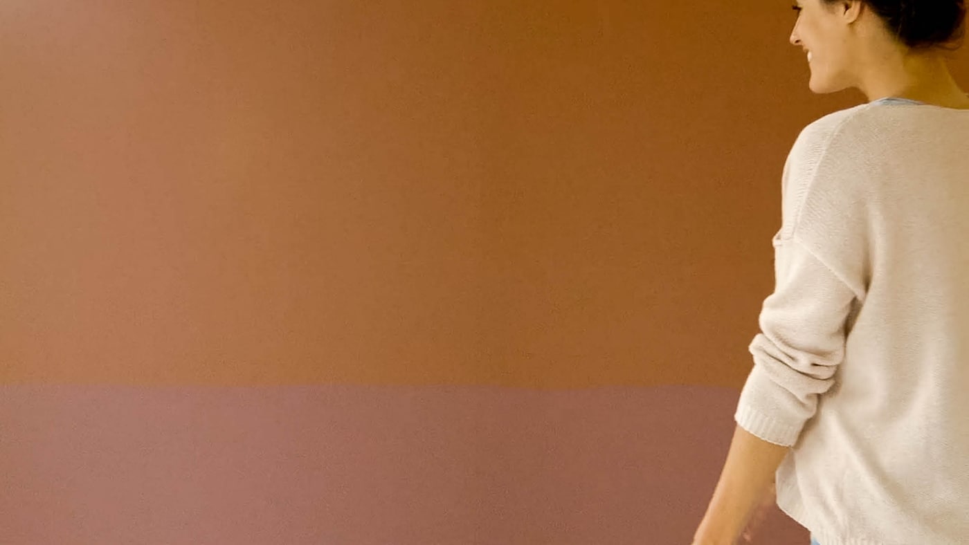 大功告成！現在，請好好讚賞自己一手創造的嶄新、完美牆面。