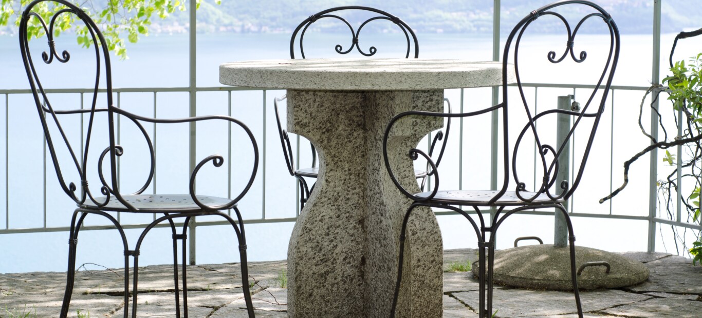 fém kerti bútor, felújítás