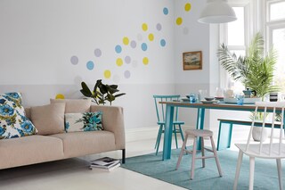 Festés lépésről-lépésre: így készíts konfetti hatású falat